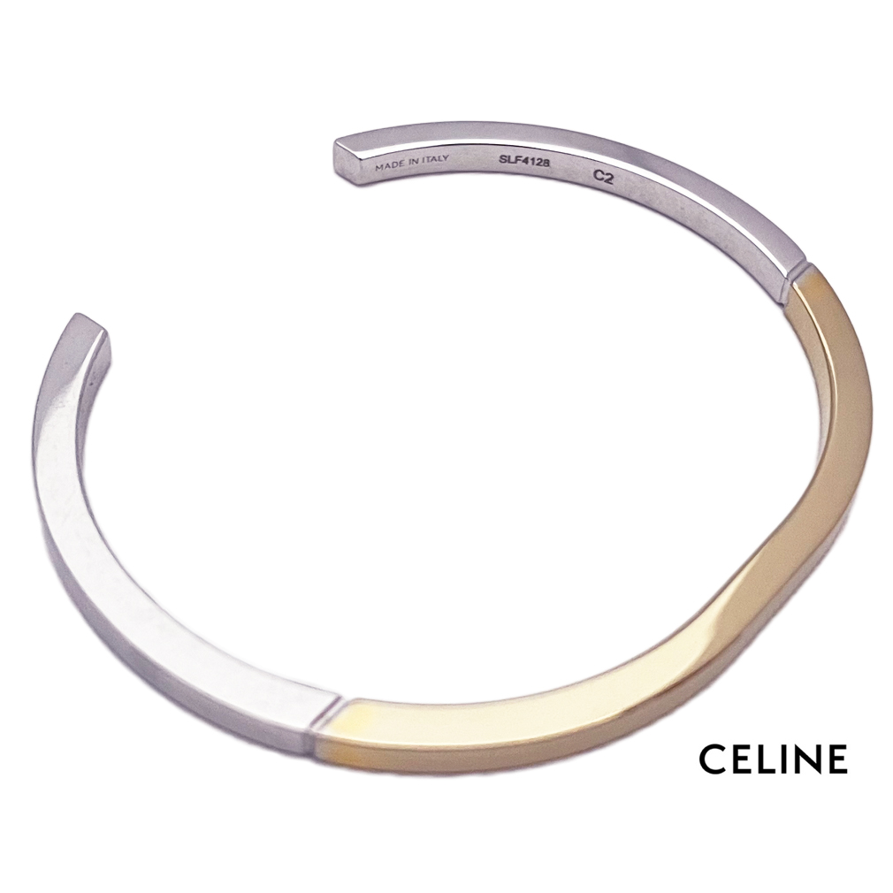 セリーヌ CELINE アクセサリー ブレスレット ゴールド C2 新品 未使用-