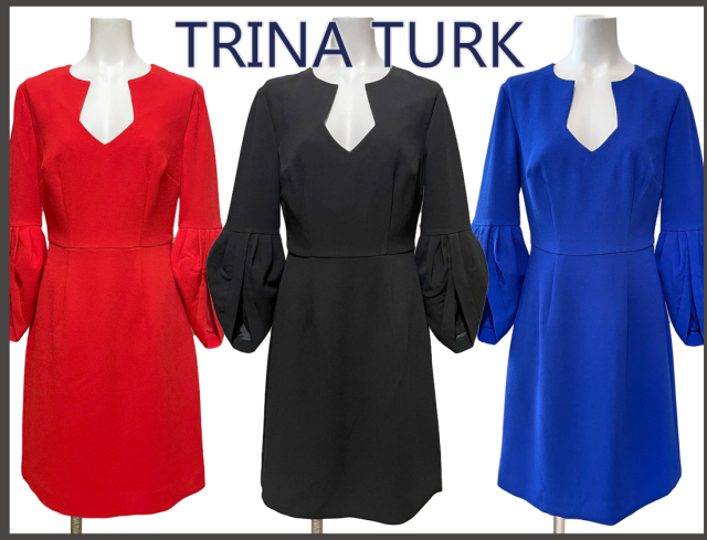 セクシーさと上品さを兼ね備えたデザインのTRINA TURKのワンピース
