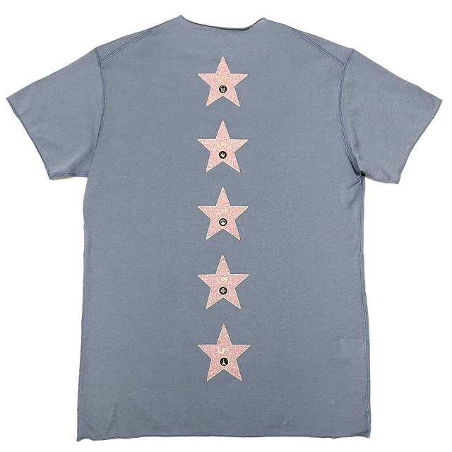 ルシアンペラフィネ　メンズ　WALK OF FAME　Tシャツ　グレー　#S　lucien pellat-finet