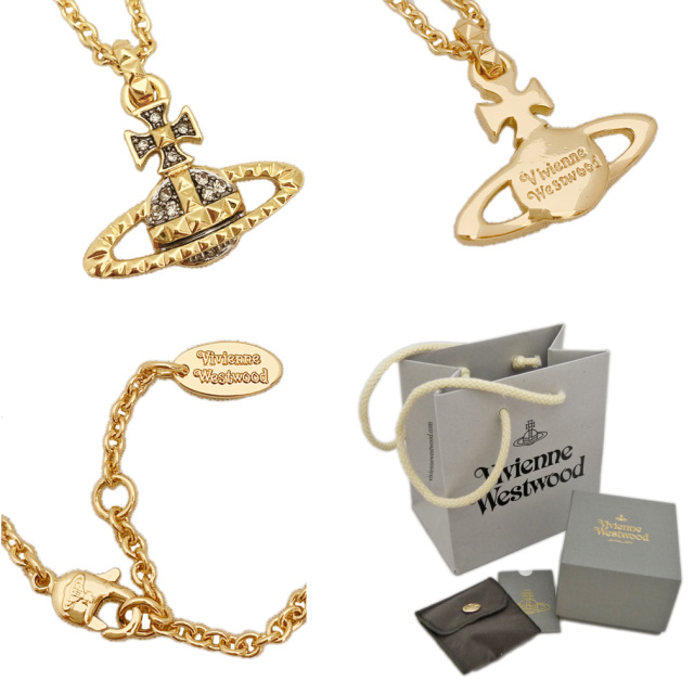 ヴィヴィアンウエストウッド オーブ ネックレス ゴールド Vivienne Westwood