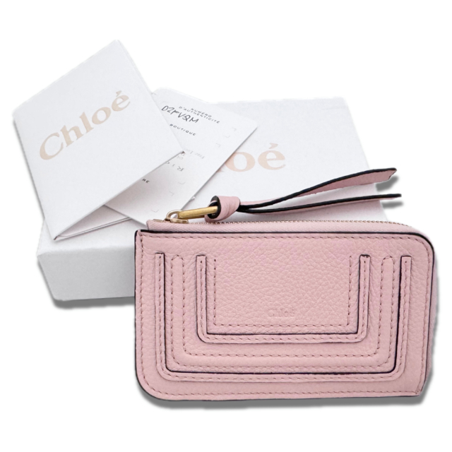 クロエ　カードケース(ミニ財布)　マーシー(MARCIE) 　ピンク　Chloe