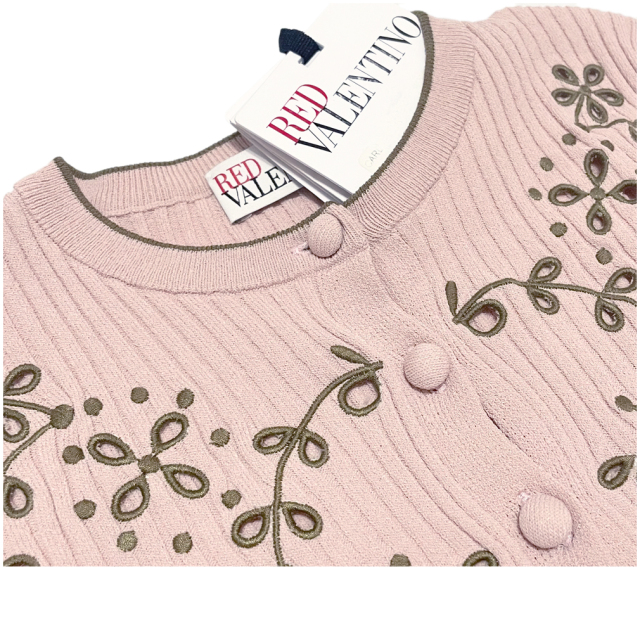 レッドヴァレンティノ　ボレロカーディガン　ピンク　#XS　RED VALENTINO - インポートセレクトショップ『It Girl's  collection』　プラダ・ミュウミュウなどハイブランド品やインポートファッションアイテムの格安通販サイト